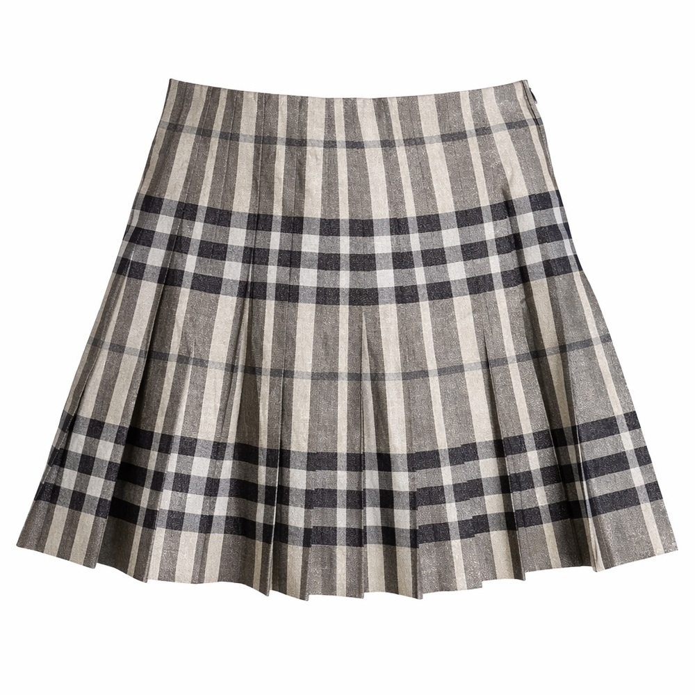 Burberry London Women’s Plaid Print Mini Skirt - Picture 2 of 12